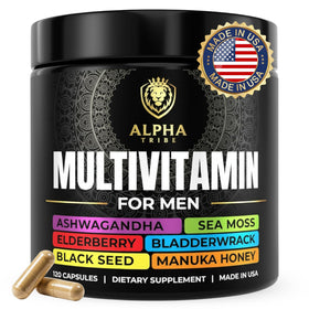 Alpha Tribe Multivitamine Homme 120 capsules vue avant