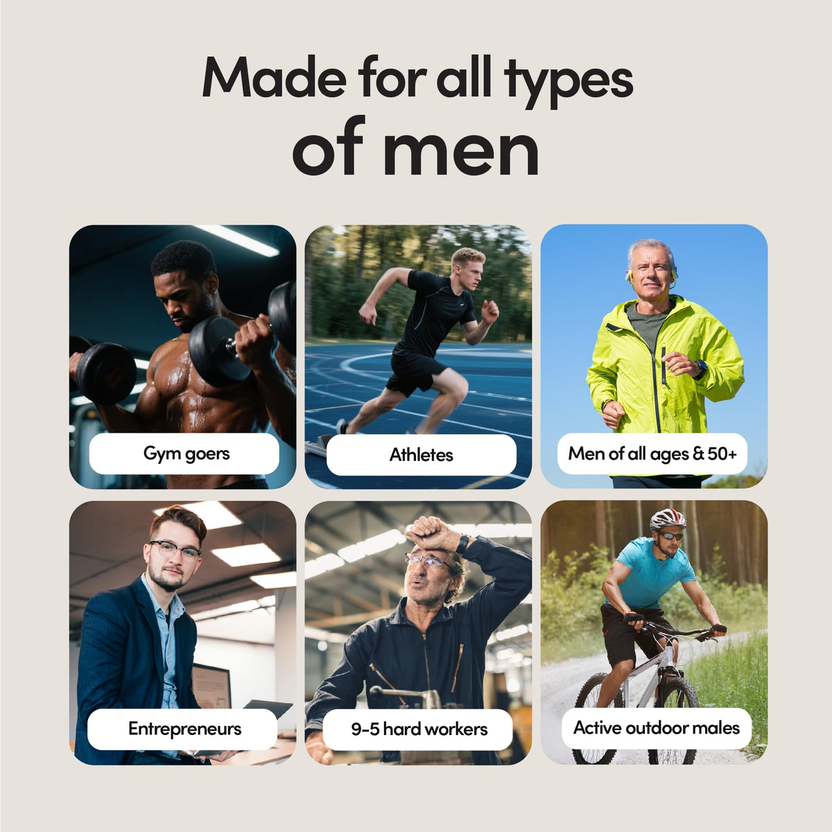 Alpha Tribe multivitamine homme 82g, détail des capsules
