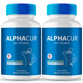 AlphaCur capsules avancées de IDEAL PERFORMANCE, bouteille vue de face