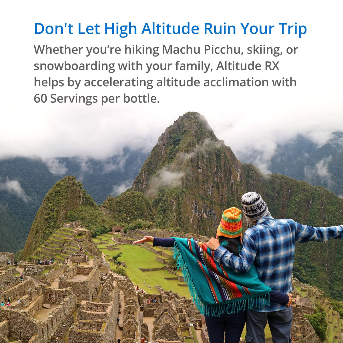 Altitude RX OxyBoost Complex en situation de voyage