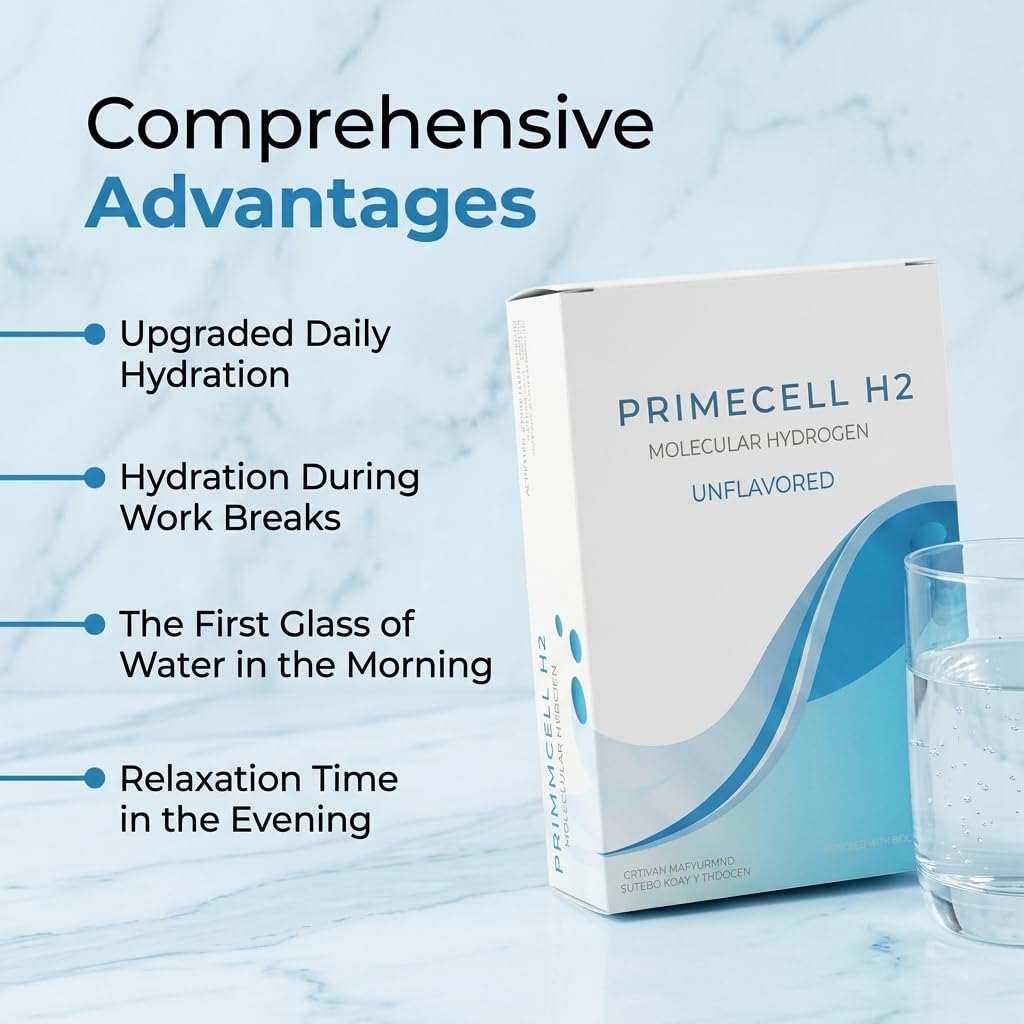 AMALA Health Cell H2 comprimés d'hydrogène vue latérale