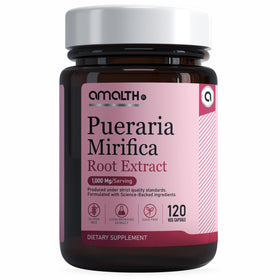 AMALTH Capsules de Pueraria Mirifica 1000 mg 120 Capsules vue de face