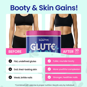 Amatemas Glute Y Glow 399g, mélange dans un smoothie