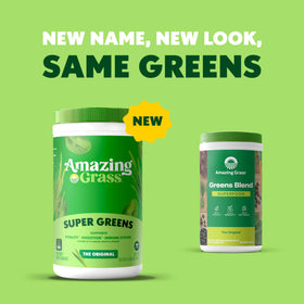 Amazing Grass Poudre Super Greens 572g avec cuillère