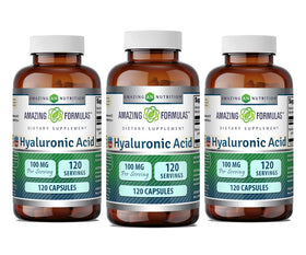 Amazing Nutrition Acide Hyaluronique 100 mg complément alimentaire capsules