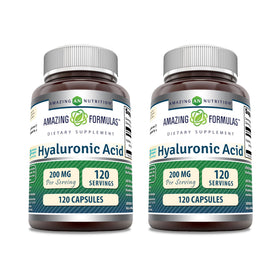 Amazing Nutrition Acide Hyaluronique 200 Mg Capsules boîte avant