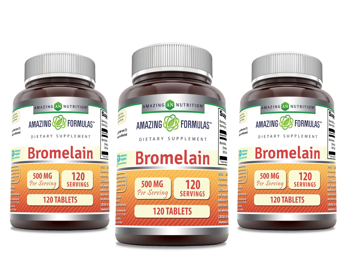Amazing Nutrition bromélaïne 500 mg emballage avant