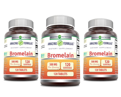 Amazing Nutrition bromélaïne 500 mg emballage avant