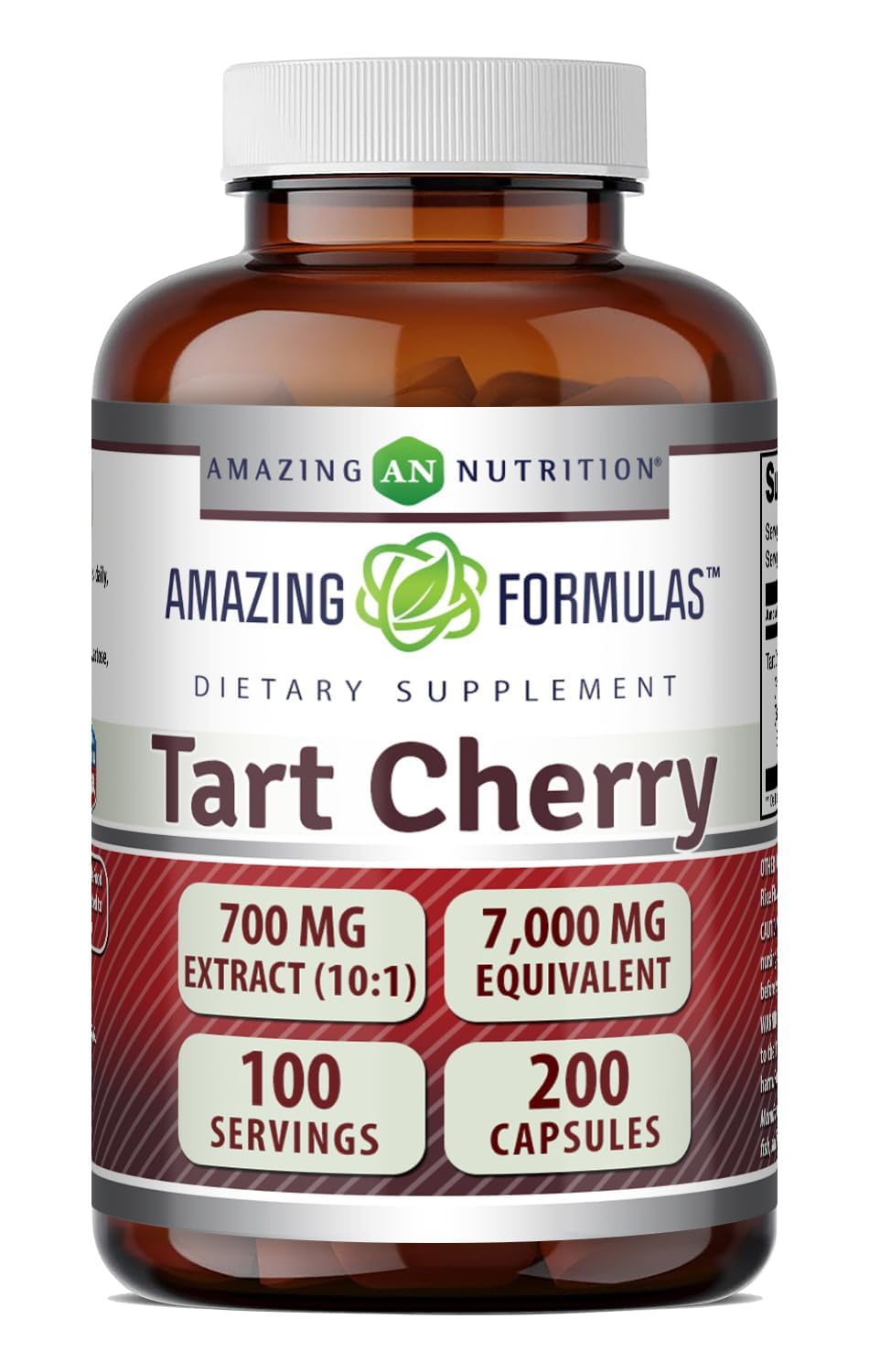 Amazing Nutrition Cerise Acide 700 mg bouteille vue de face