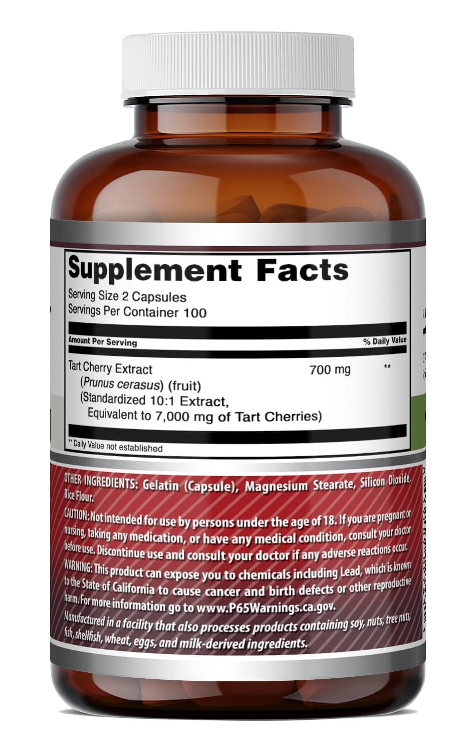 Amazing Nutrition Cerise Acide 700 mg en contexte dans une cuisine