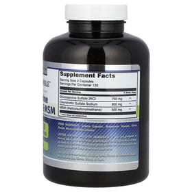 Amazing Nutrition Glucosamine Chondroïtine 1850 Mg 240 capsules vue latérale