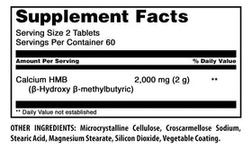 Amazing Nutrition HMB 2000 Mg 120 comprimés côté