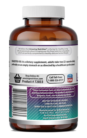 Amazing Nutrition L-Méthionine 100 capsules packaging