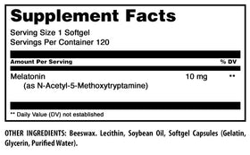 Amazing Nutrition Mélatonine 10 mg dans un environnement de sommeil