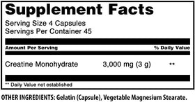 Amazing Nutrition Monohydrate Créatine 3000 mg product packaging