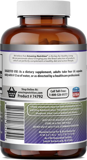 Amazing Nutrition Monohydrate Créatine 3000 mg with measuring cup
