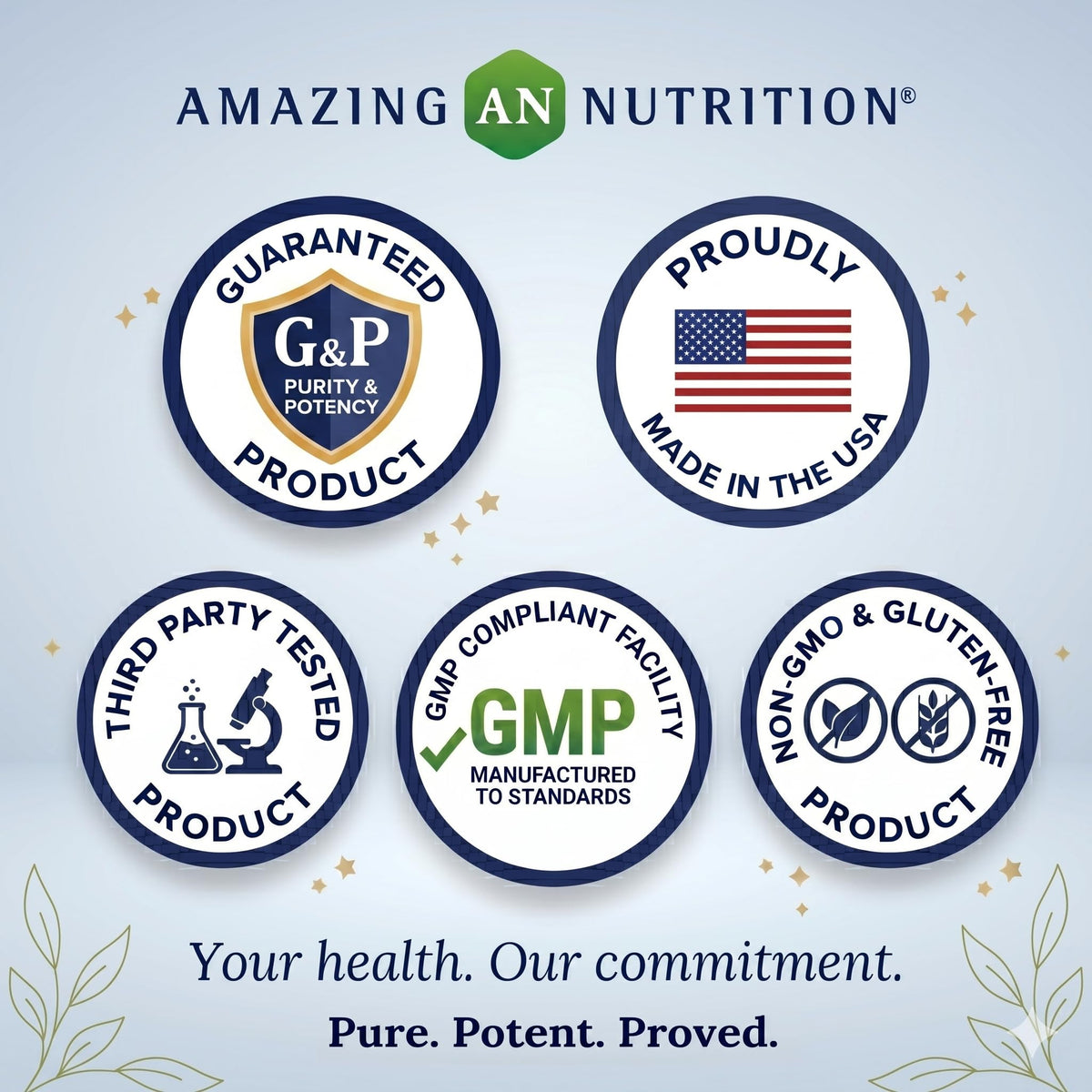 Amazing Nutrition MSM 2000 mg - capsules dans un flacon