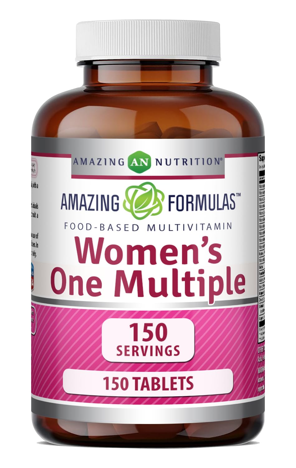 Amazing Nutrition Multivitamine Femme 150 comprimés vue avant