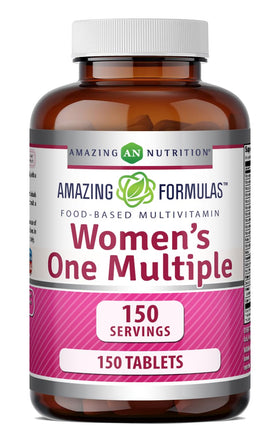 Amazing Nutrition Multivitamine Femme 150 comprimés vue avant