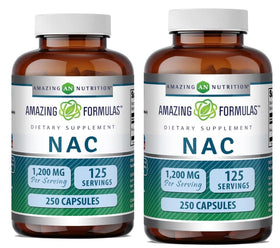 Amazing Nutrition NAC 600 Mg Complément Alimentaire 250 Capsules vue avant