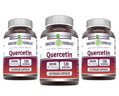 Amazing Nutrition Quercétine 500 mg capsules vue de face