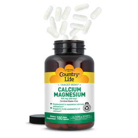 Ambiance de bien-être avec le Calcium Magnésium Country Life