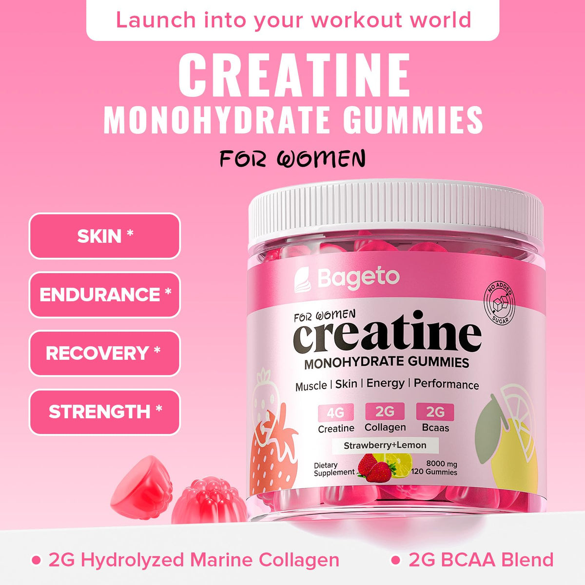 Ambiance de vie active avec les gummies Bageto sur un bureau