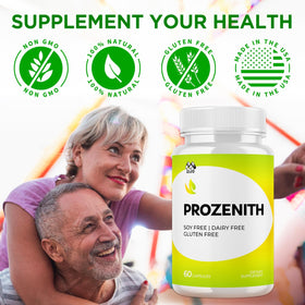 Ambiance de vie saine avec capsules Prozenith MJO sur la table