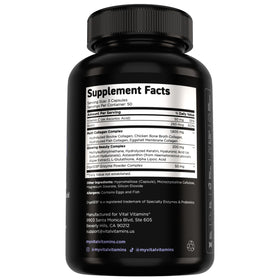 Ambiance lifestyle avec le Complexe Multi-Collagène Vital Vitamins sur une table