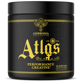 Ambrosia Atlas Poudre de Créatine Monohydrate vue de face