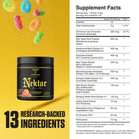 Ambrosia Nektar Poudre Superaliment 231g saveur bonbon acide