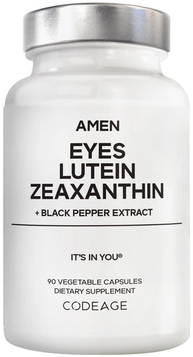 Amen Complément Alimentaire Luteine Zeaxanthine 90 gélules vue de face