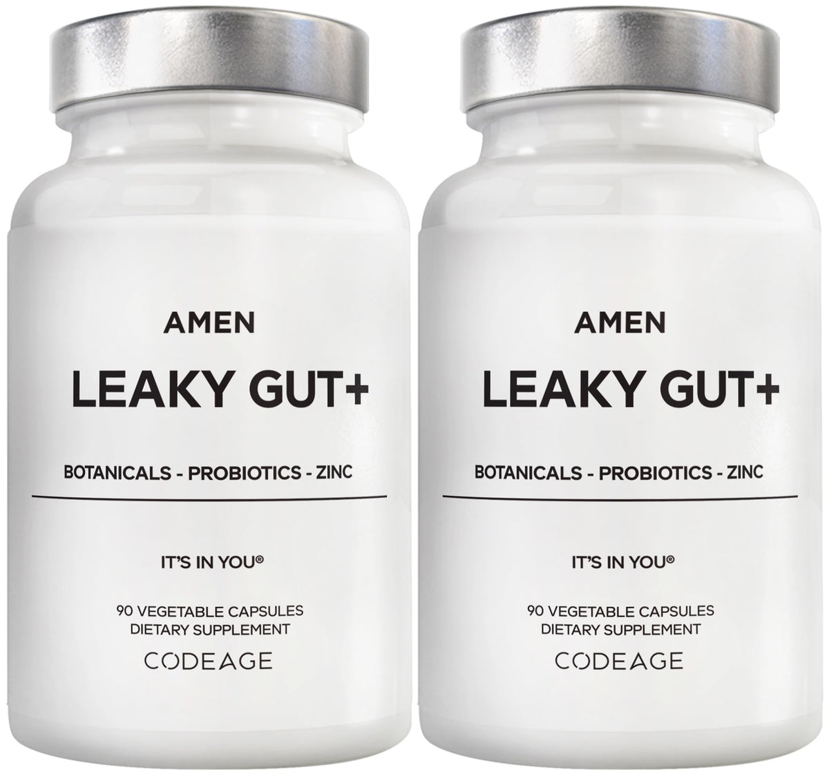Amen Leaky Gut+ 2-Pack gélules vue de face
