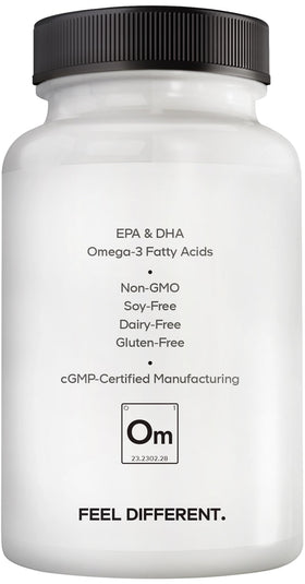 Amen Omega-3 gélules dans une main