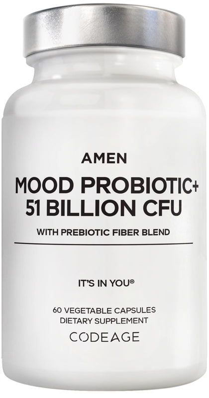 Amen Probiotiques d'Humeur 51B CFU 60 capsules vue de face