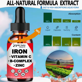 AMENQ hHEALTH fer liquide avec description des ingrédients