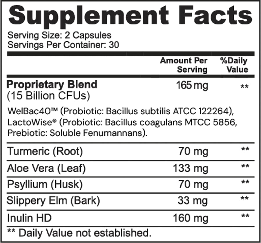 Ameo Life Probiotique 60 Capsules ouvertes montrant les capsules