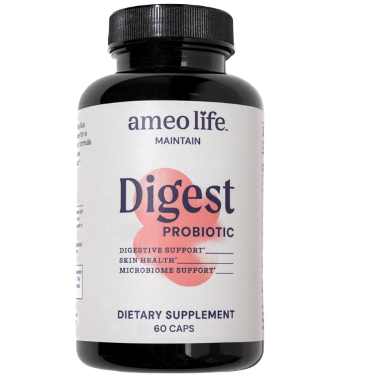 Ameo Life Probiotique 60 Capsules vue de face avec étiquette