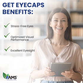 America Medic & Science EyeCaps environnement de prise avec eau