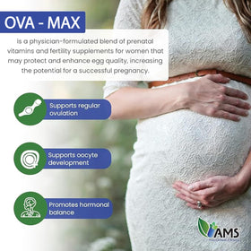 America Medic & Science OVA-Max 120 capsules avec une cuillère dosette