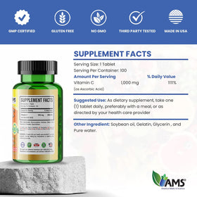 America Medic & Science Rapid-C 500mg comprimés - ouverture du flacon