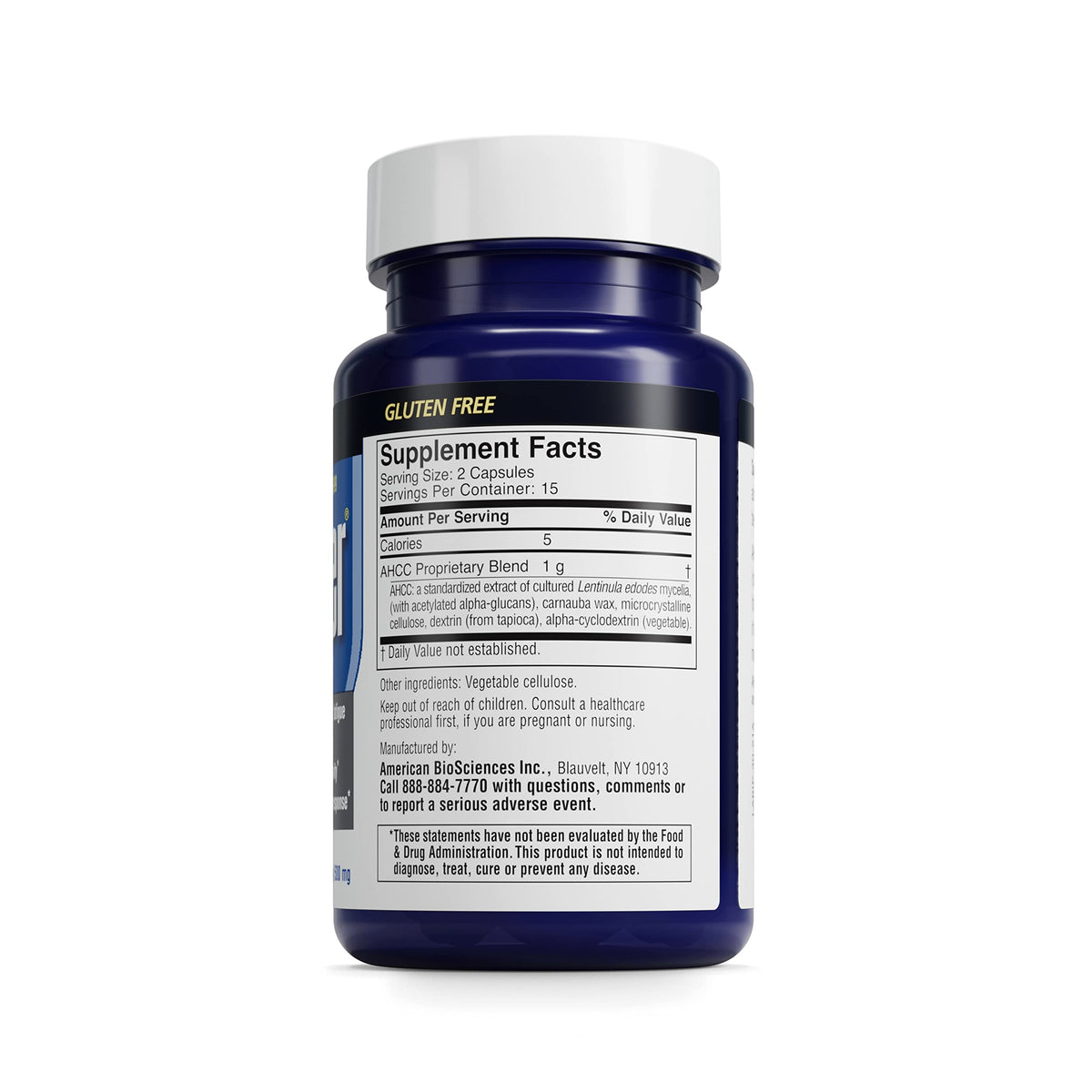 American BioSciences ImmPower 6-Pack avec informations nutritionnelles