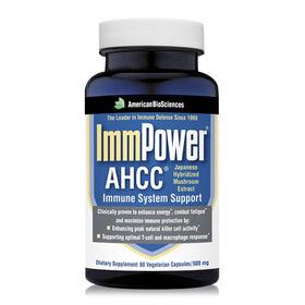 American BioSciences ImmPower AHCC 500mg capsule front view
