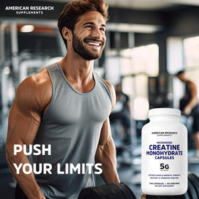 American Research Supplements créatine monohydrate supplement facts
