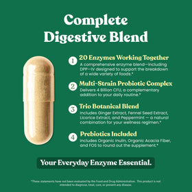 American Standard Supplements Compléments Alimentaires Multi-Enzymes sur fond neutre
