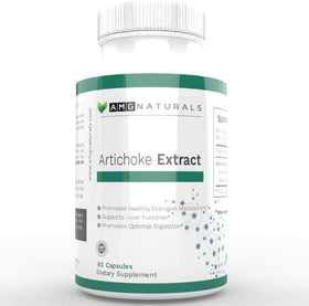 AMG Naturals Extrait de Feuille d'Artichaut 60 Capsules vue avant
