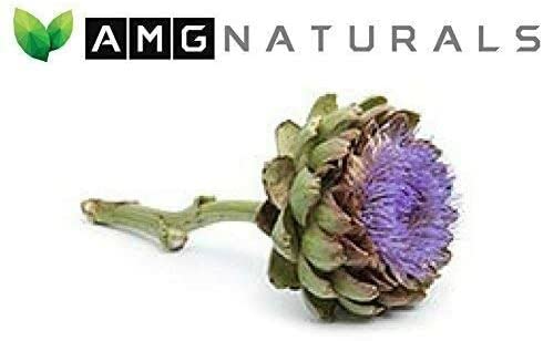 AMG Naturals Extrait de Feuille d'Artichaut avec étiquette