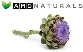 AMG Naturals Extrait de Feuille d'Artichaut avec étiquette