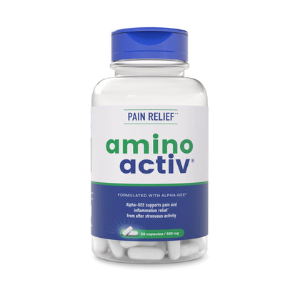 Amino Activ complément alimentaire en capsules, vue de face