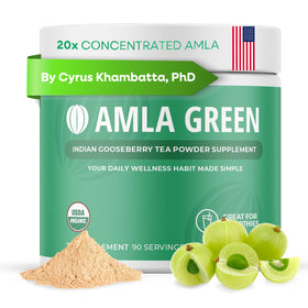 Amla Green Poudre d'Amla 20X 82g vue avant